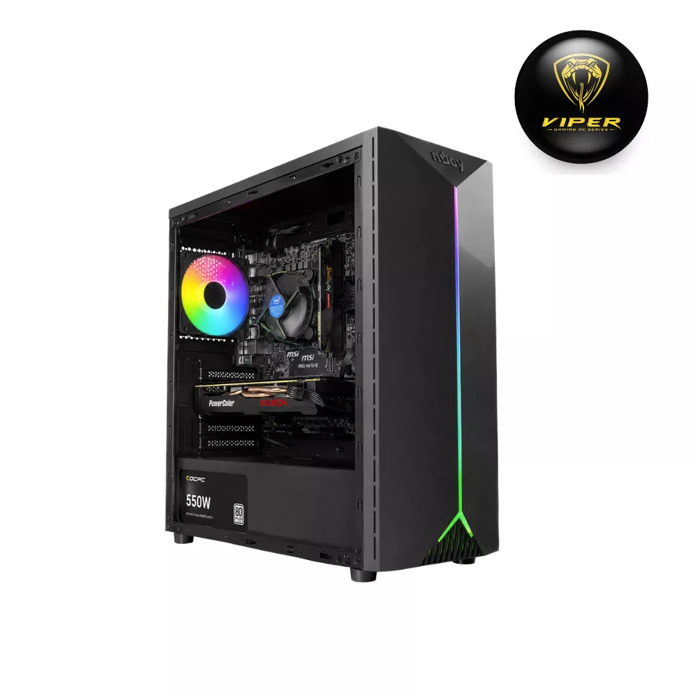 VIPER | I3-12100F - RX 6500 XT 8Go - 8Go - 256Go